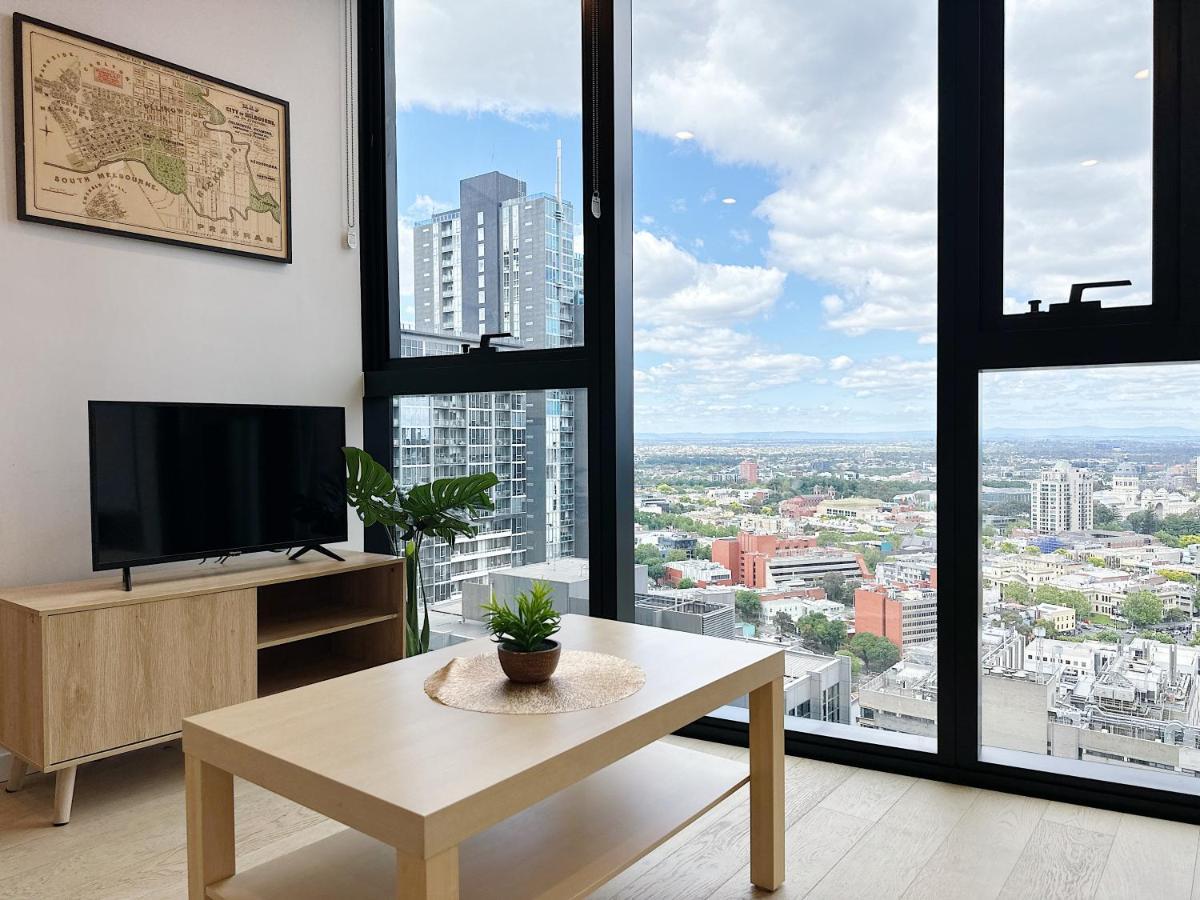דירות מלבורן Beautiful Skyview Cbd Highrise 3Beds With Carpark Available מראה חיצוני תמונה